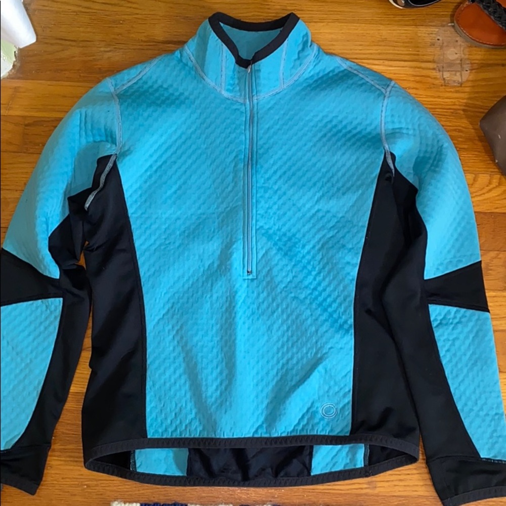Nike blue/black athletic sweatshirt